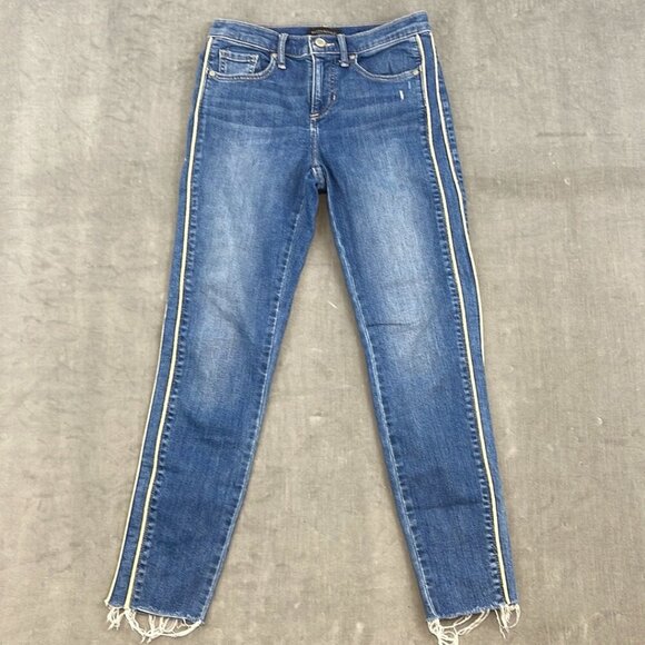 Banana Republic‎ Mid Rise Skinny Medium Wash Denim Jeans - Picture 1 of 9